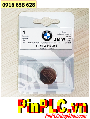 BMW CR2032, Pin Remote Ôtô BMW CR2032 lithium 3v chính hãng /Vỉ 1viên